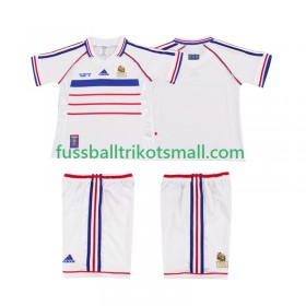 Fußballtrikots Frankreich Retro Kinder 1998 Kurzarm Auswärts-trikot kaufen
